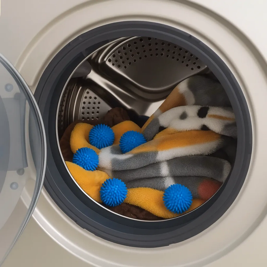 Kule do prania zmiękczające 4 szt