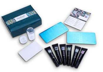 Zestaw stempli do zdobień paznokci