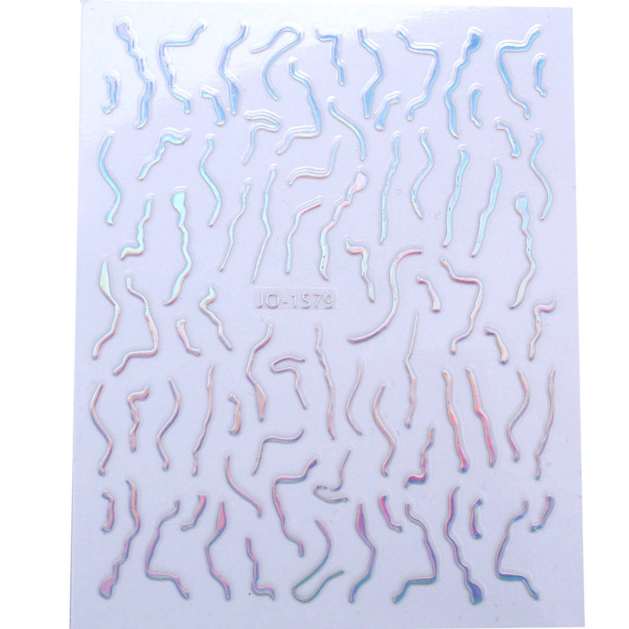 Naklejki 3D na paznokcie holo JO-1579