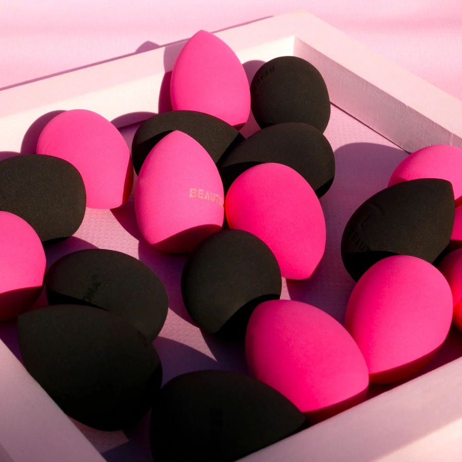 Gąbka do Makijażu (Blender) Łezka - Różowa | BEAUTIONA