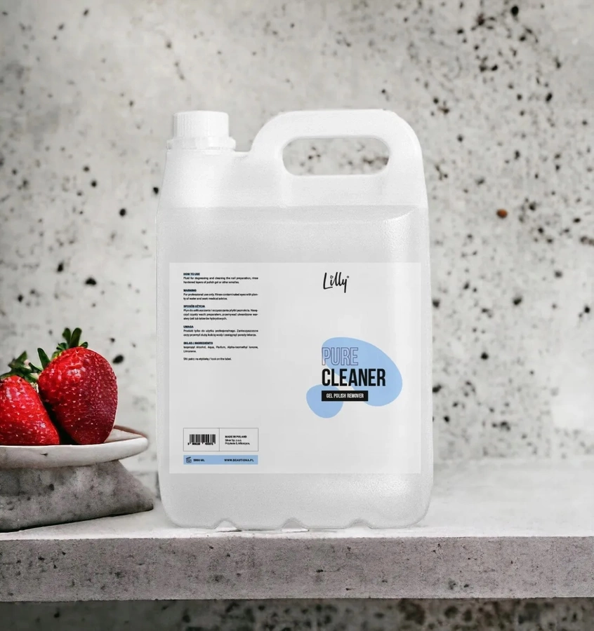 Cleaner Lilly odtłuszczacz do paznokci hybrydy 5000 ml