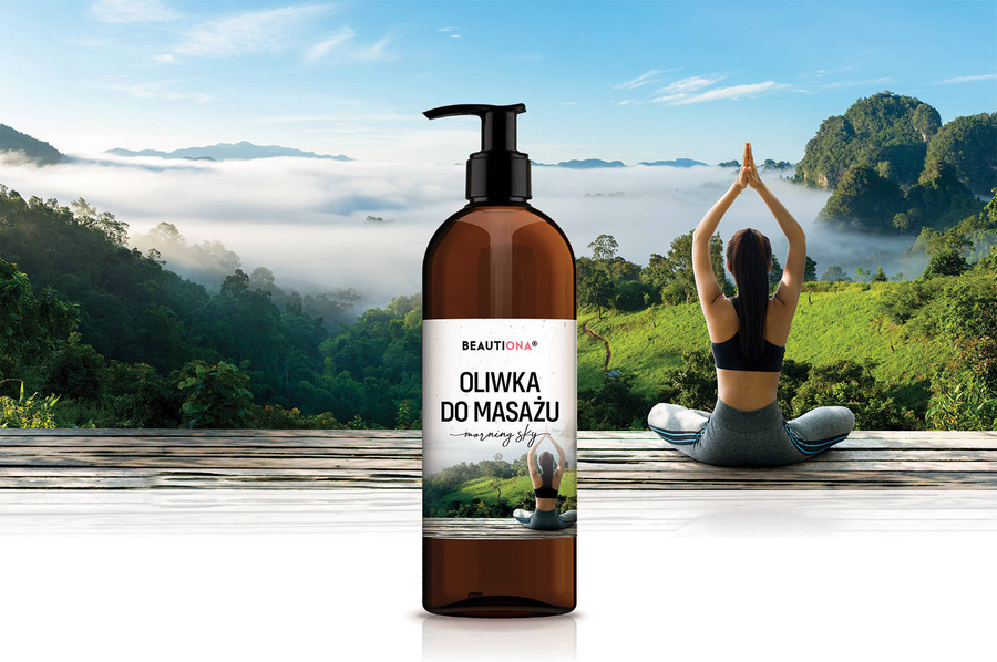 Oliwka olejek do masażu ciała Morning Sky 500 ml