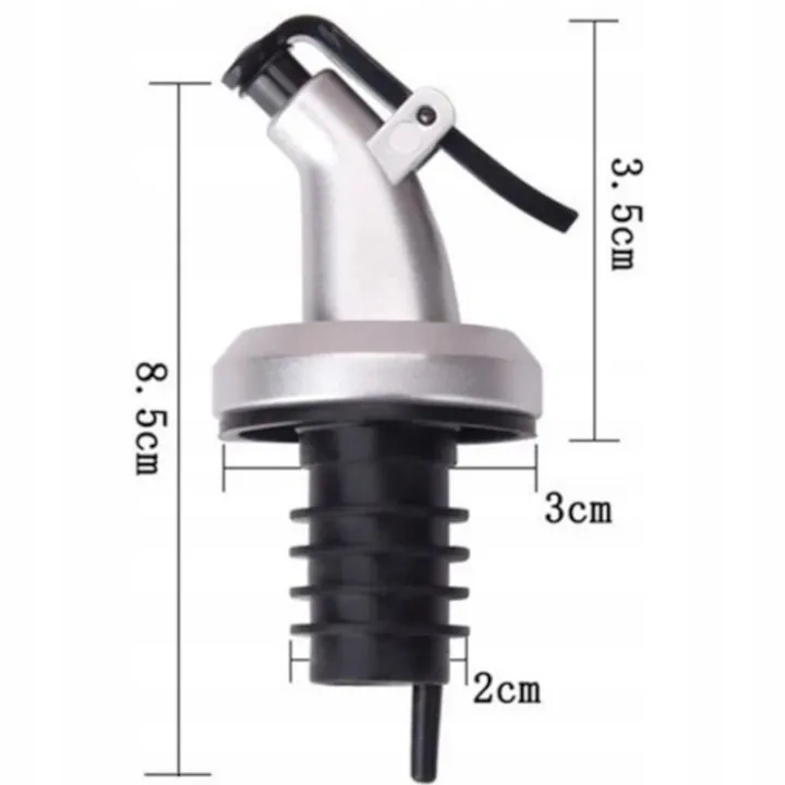 Barmański dozownik z zatyczką do butelek