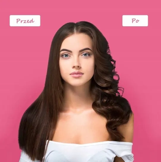 Zestaw przyborów do włosów wałki 34 elementy