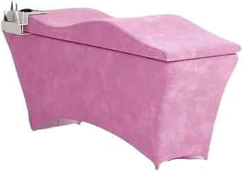 Prześcieradło na materac kosmetyczny różowe