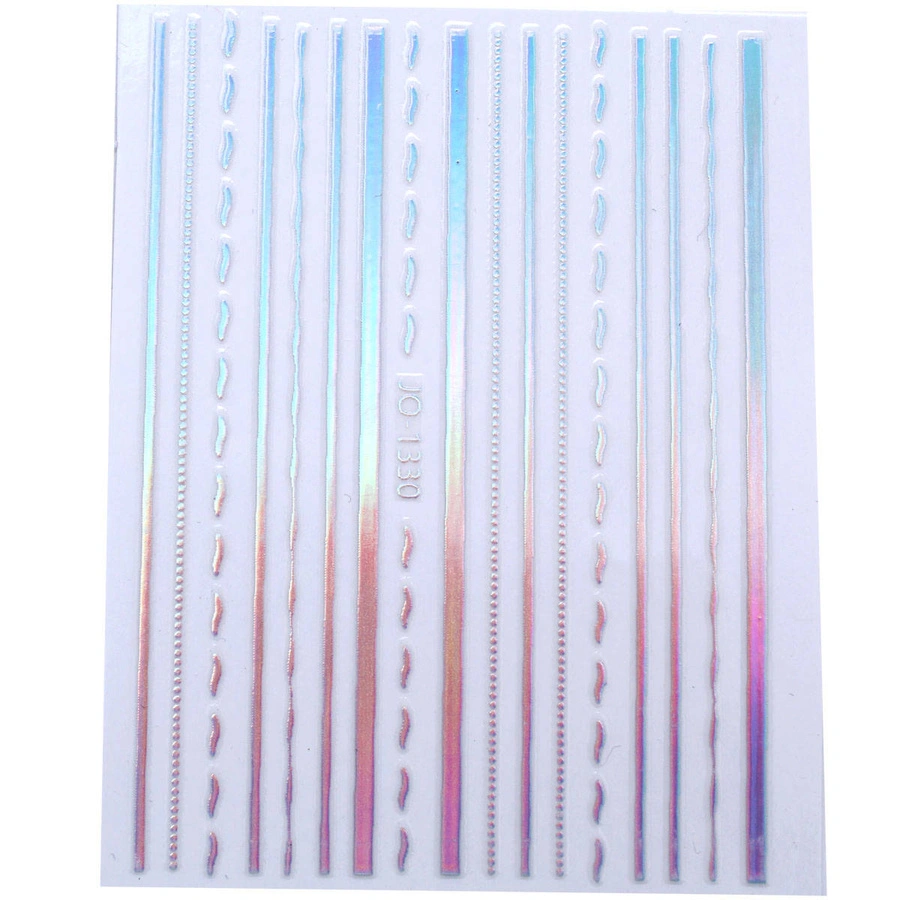 Naklejki 3D na paznokcie holo JO-1330