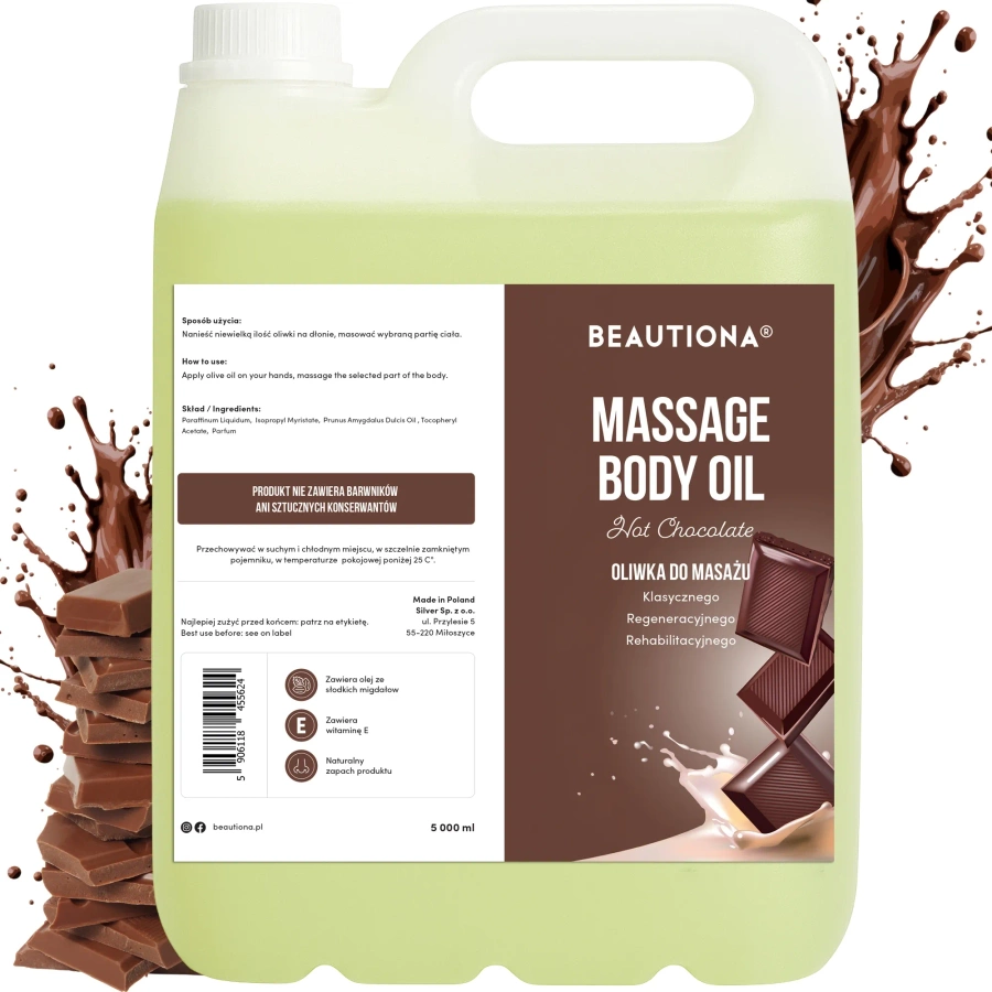 Oliwka olejek do masażu ciała czekolada 5000 ml