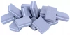 50x Mini Blok Polerski Kostka 100/180 buffer szary