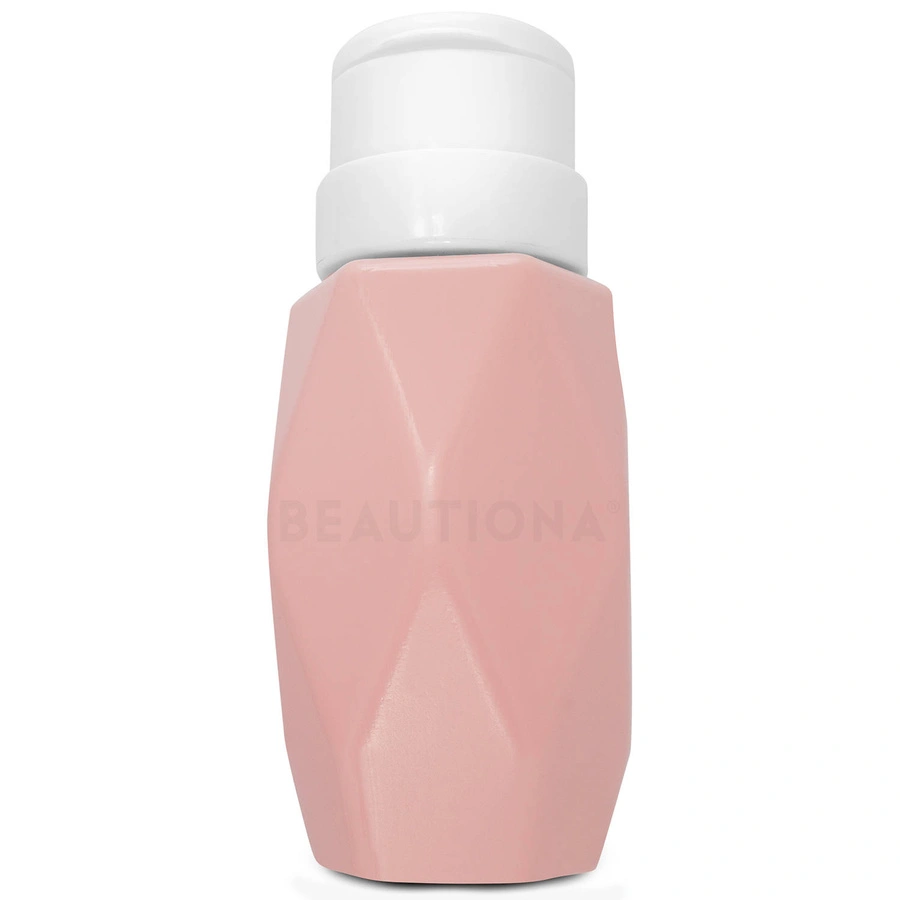 Buteleczka pojemnik na cleaner aceton 200 ml jasny róż