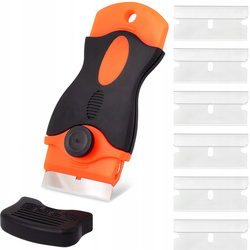 Skrobak do płyt indukcyjnych z wymiennym ostrzem 14 cm
