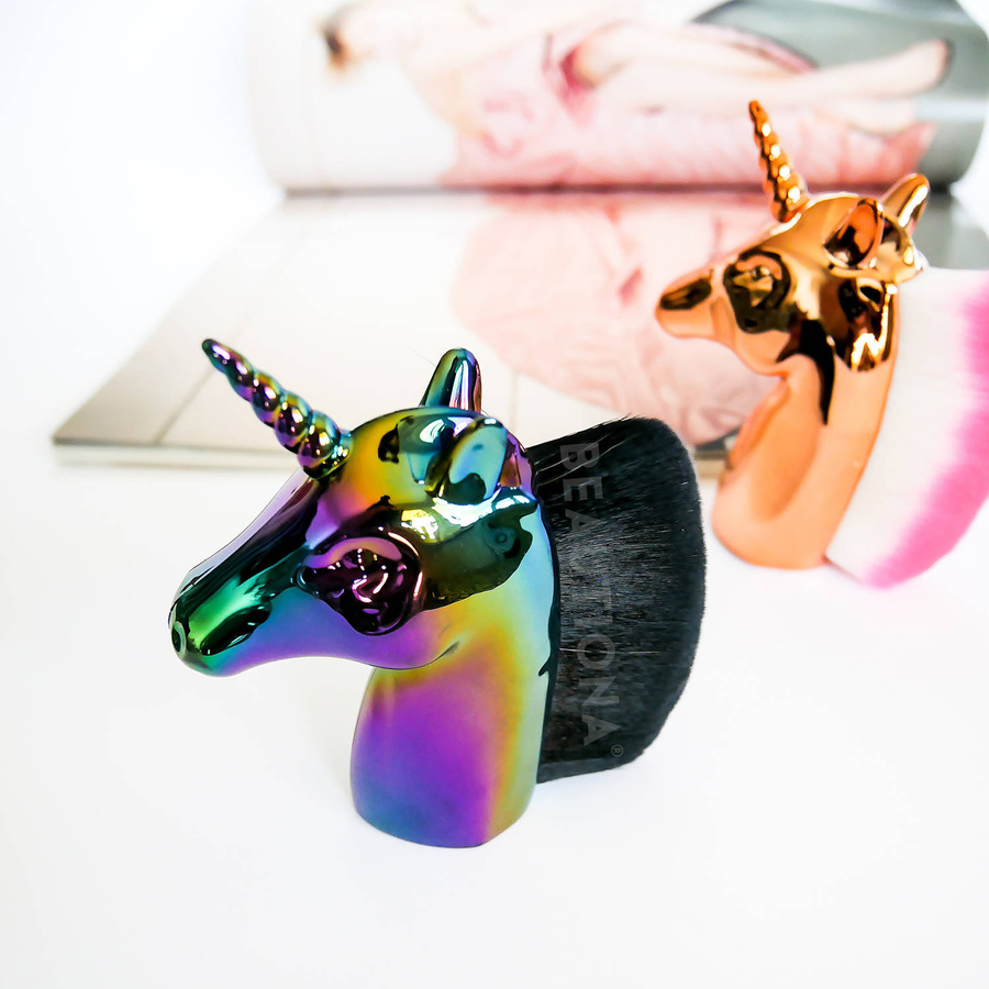 Pędzelek do pyłu jednorożec Black