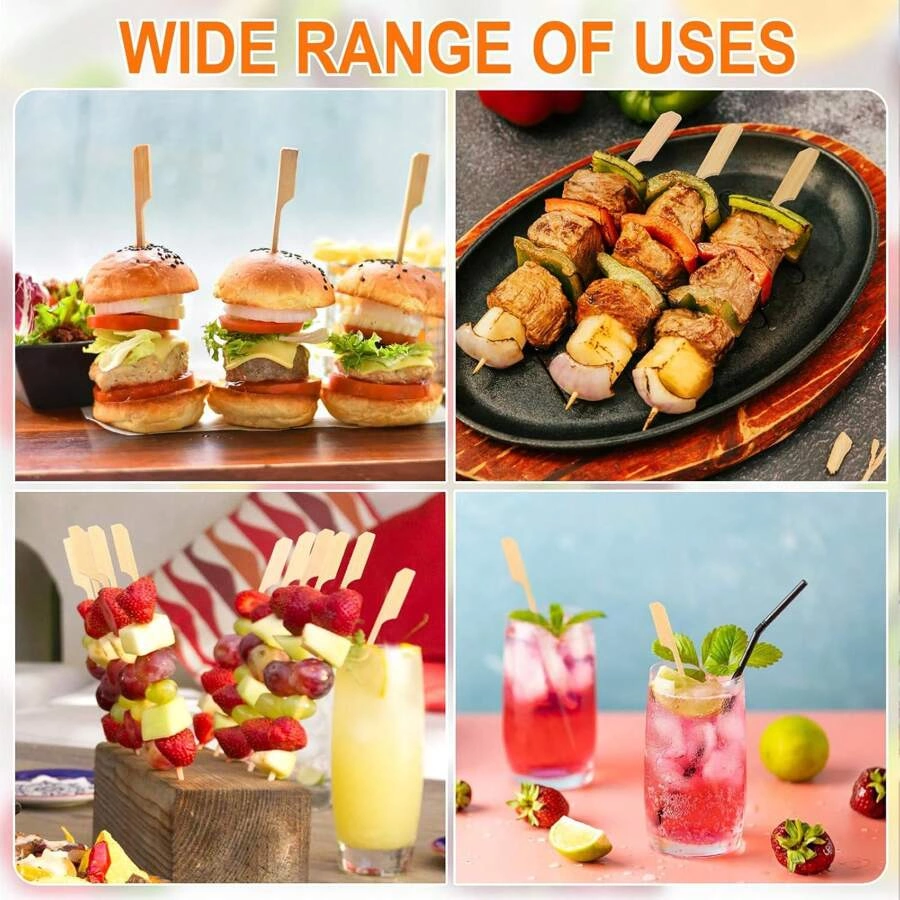 Patyczki do przekąsek koreczkowych 15 cm 50 szt