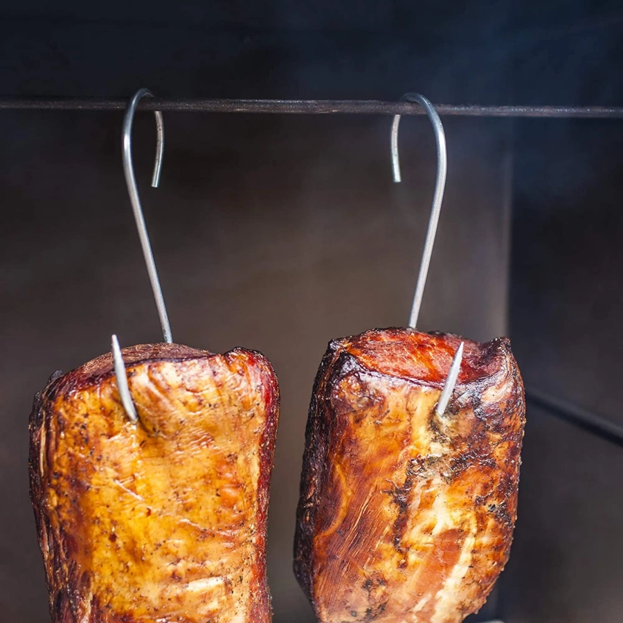 Haki wędzarnicze do wędlin stalowe 15 szt