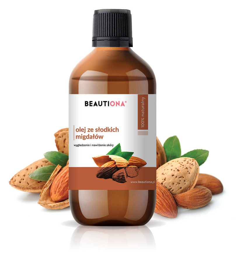 Beautiona Olej migdałowy ze słodkich migdałów 100ml