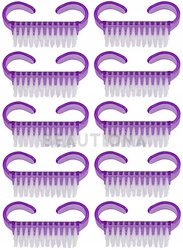 Szczoteczka do manicure - czyszczenia paznokci, odpylania 10 szt.