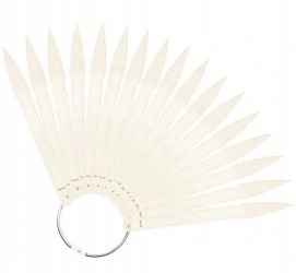 Mleczny wzornik do lakierów hybrydowych 50 sztuk