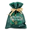 Świąteczna torebka worek na prezent 20 cm x 30 cm
