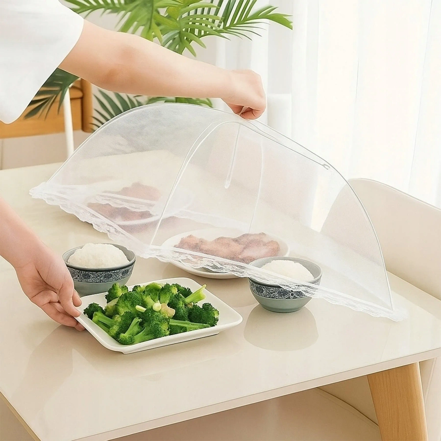 Moskitiera na jedzenie składana 40 x 27 cm