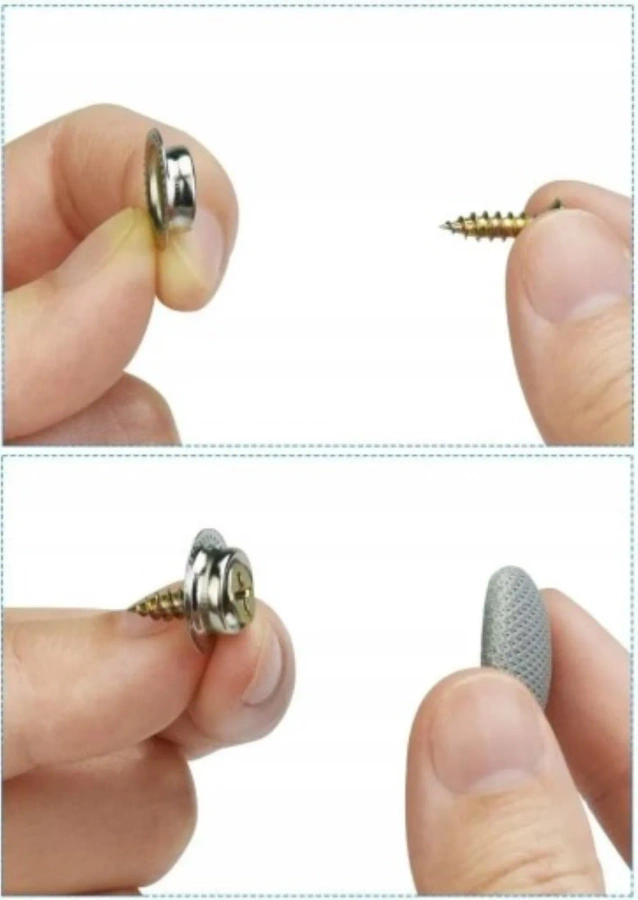 Zestaw do naprawy podsufitek samochodowych szary