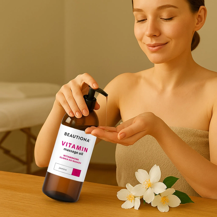 Oliwka do masażu ciała witaminowa Lady Milion 500 ml