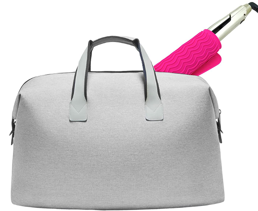 Ochronna mata silikonowa różowa fryzjerska