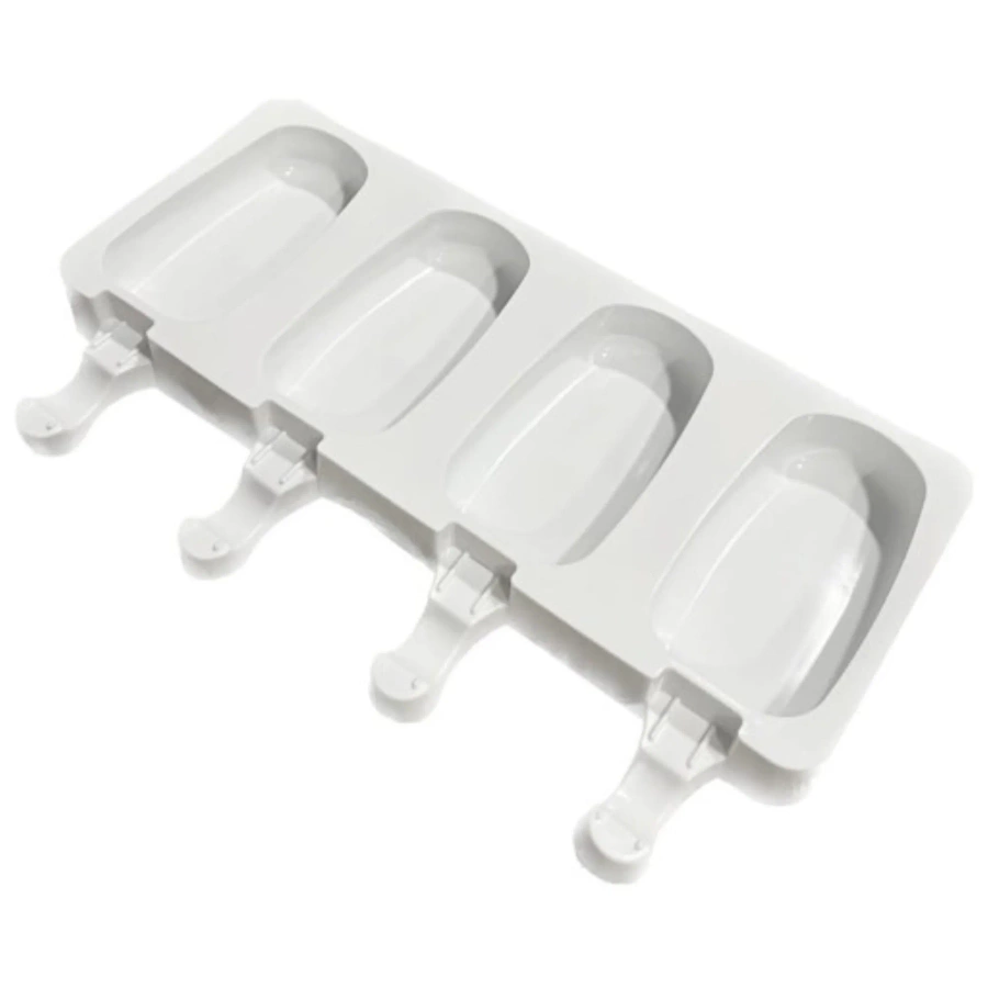 Zestaw silikonowych foremek do lodów z patyczkami