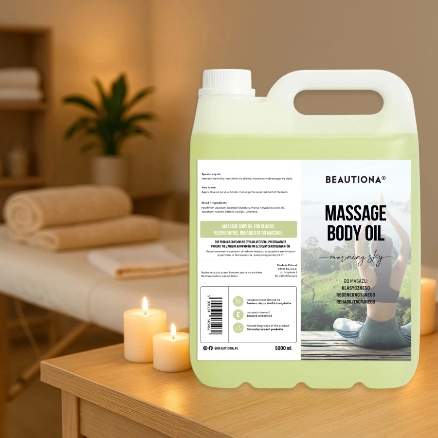 Oliwka olejek do masażu ciała Morning Sky 5000 ml