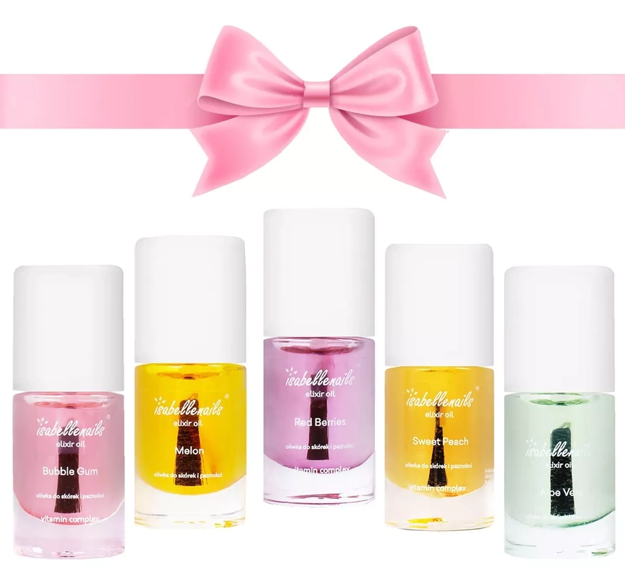 Zestaw oliwek do paznokci prezent dla Klientek x50szt. 7 ml