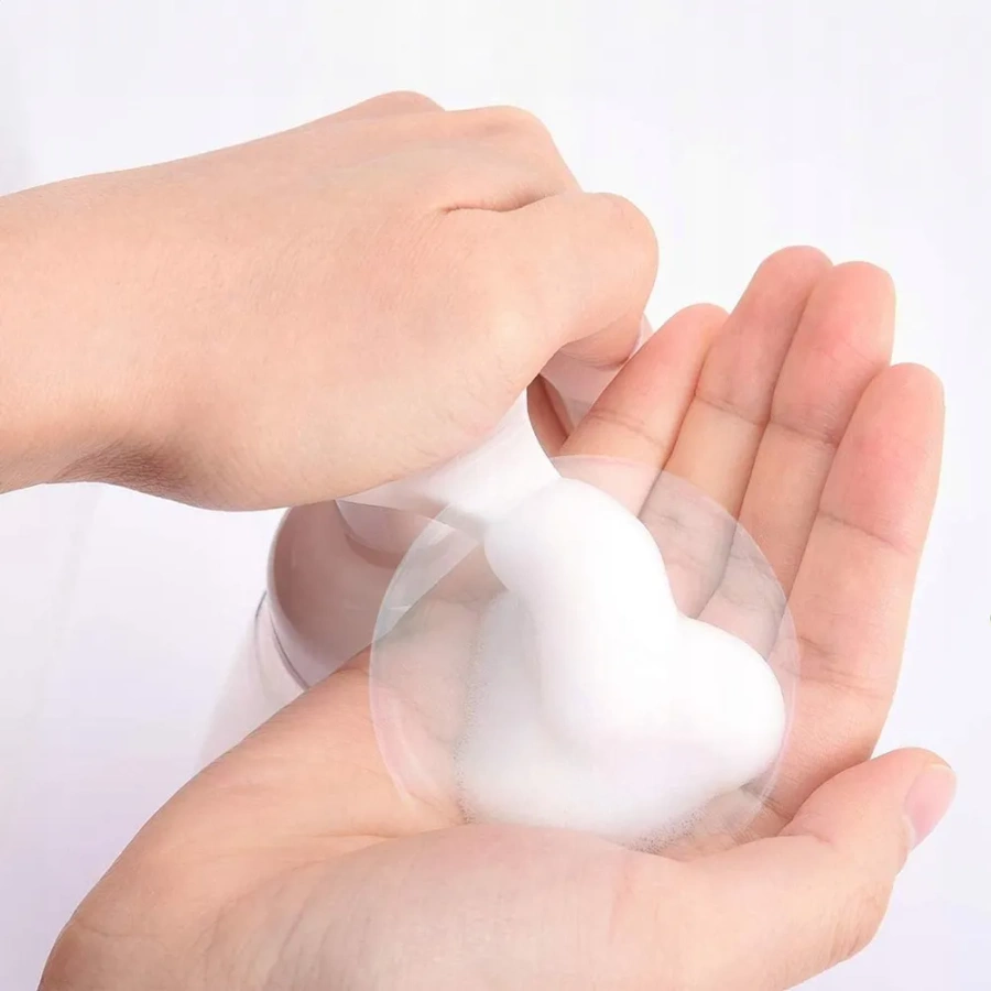 Dozownik spieniający butelka pojemnik do płynów biały 300 ml