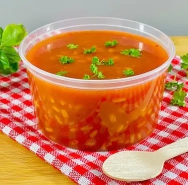 Transparentne pojemniki z pokrywką 50 szt