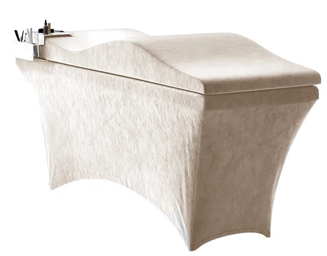 Pokrowiec na łóżko kosmetyczne - szary