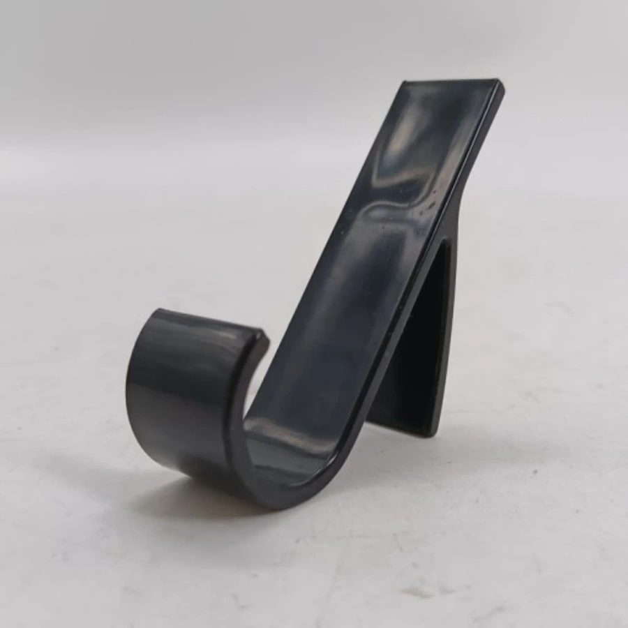 Wieszak na ręczniki czarny 2 szt