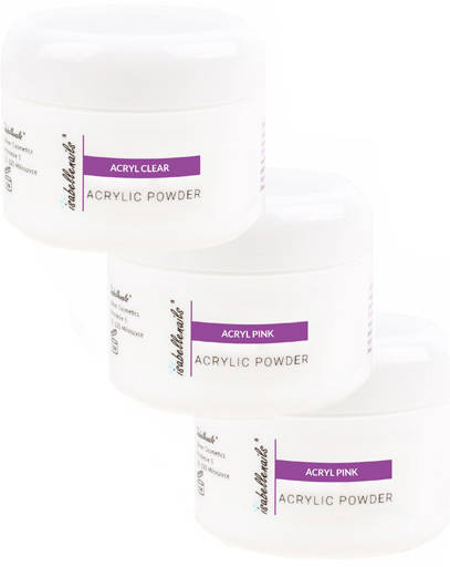 Zestaw akrylowy akryl 3x15 ml + liquid 100 ml