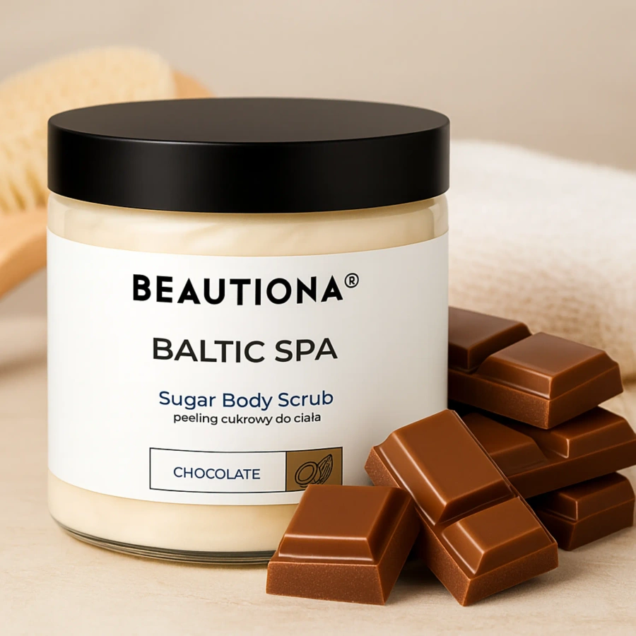 Peeling Cukrowy Czekolada – Ujędrniający Rytuał SPA | Beautiona 250ml