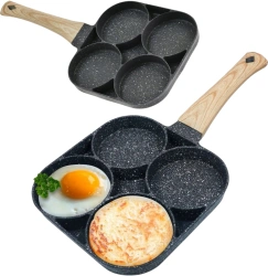 Granitowa patelnia do placków i jajek 19 cm