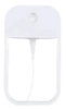 Pojemnik podróżny na kosmetyki atomizer - biały