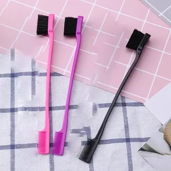 Szczoteczka do stylizacji włosów babyhair różowa