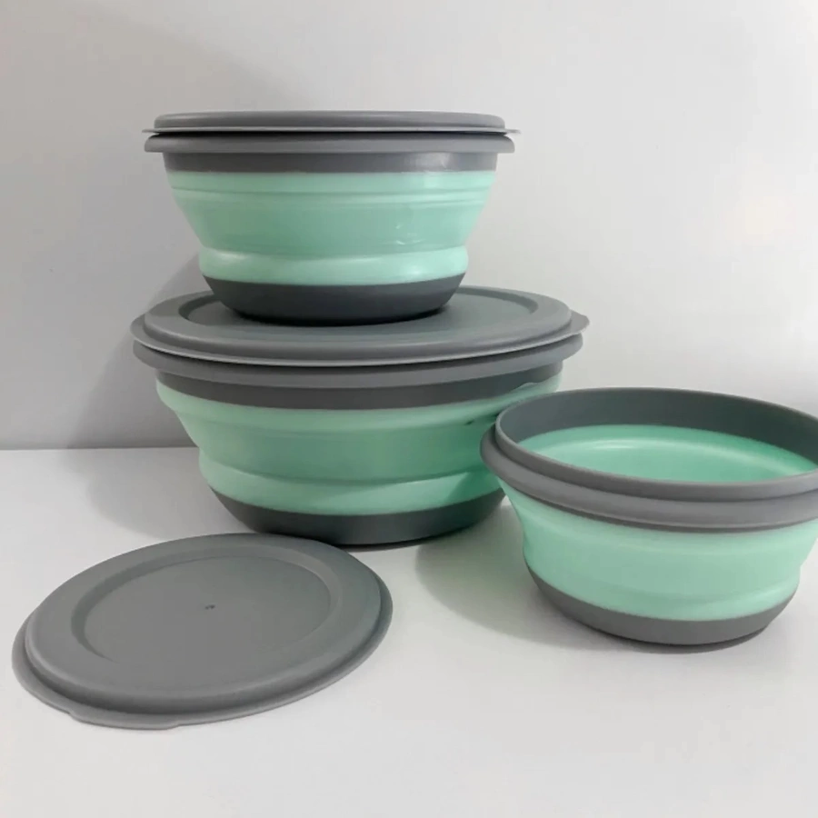 Składane miski turystyczne 3 sztuki