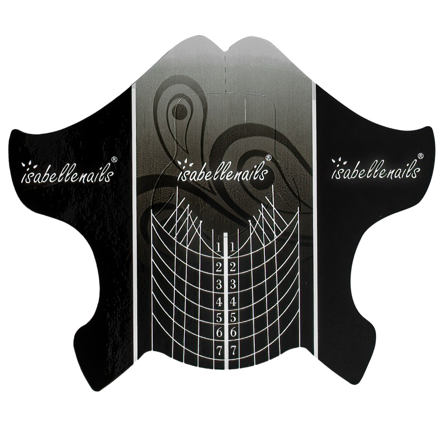 Szablony do przedłużania paznokci - motyl 100szt