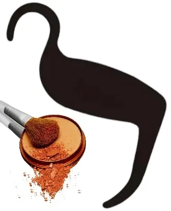 Szablon do konturowania linii twarzy oraz brwi