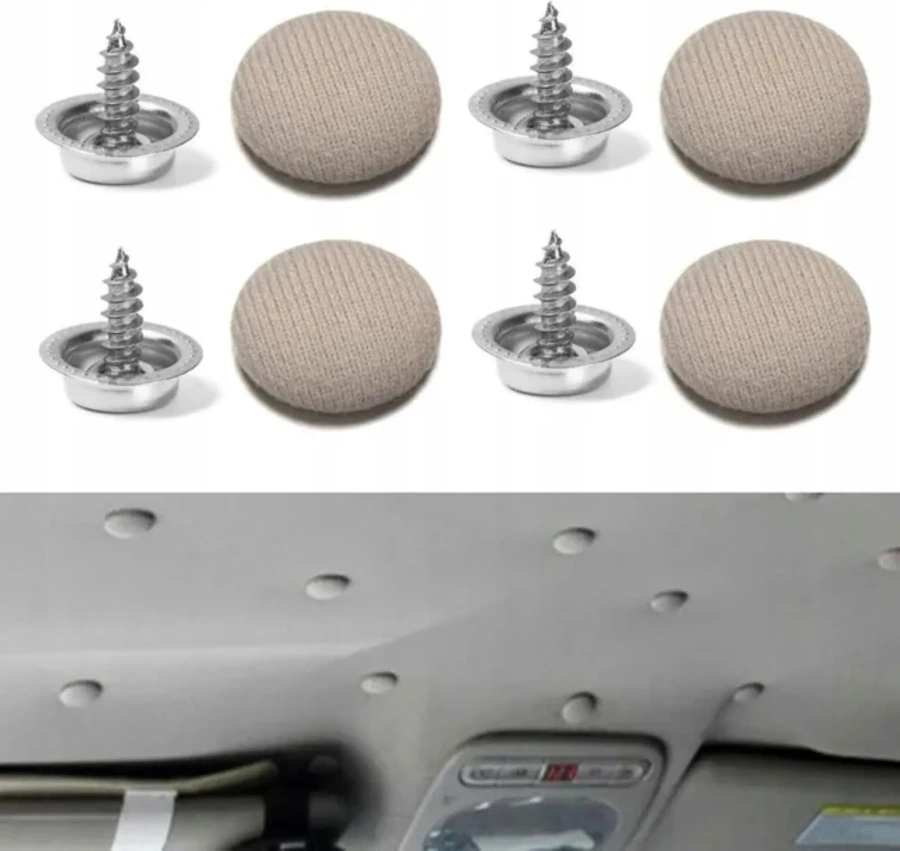 Zestaw do naprawy podsufitek samochodowych szary