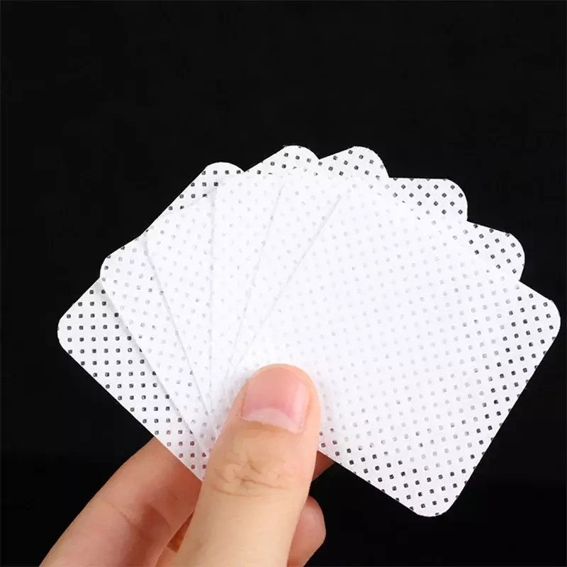 Perforowane waciki bezpyłowe isabellenails mocne, 325 sztuk białe