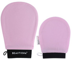 BEAUTIONA zestaw rękawiczka złuszczająca do twarzy i ciała