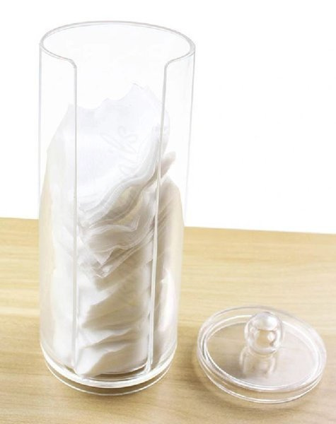 Organizer na patyczki i płatki kosmetyczne zestaw