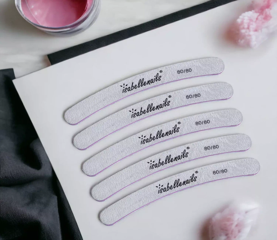 Pilnik do paznokci banan zebra 80/80 1 szt.