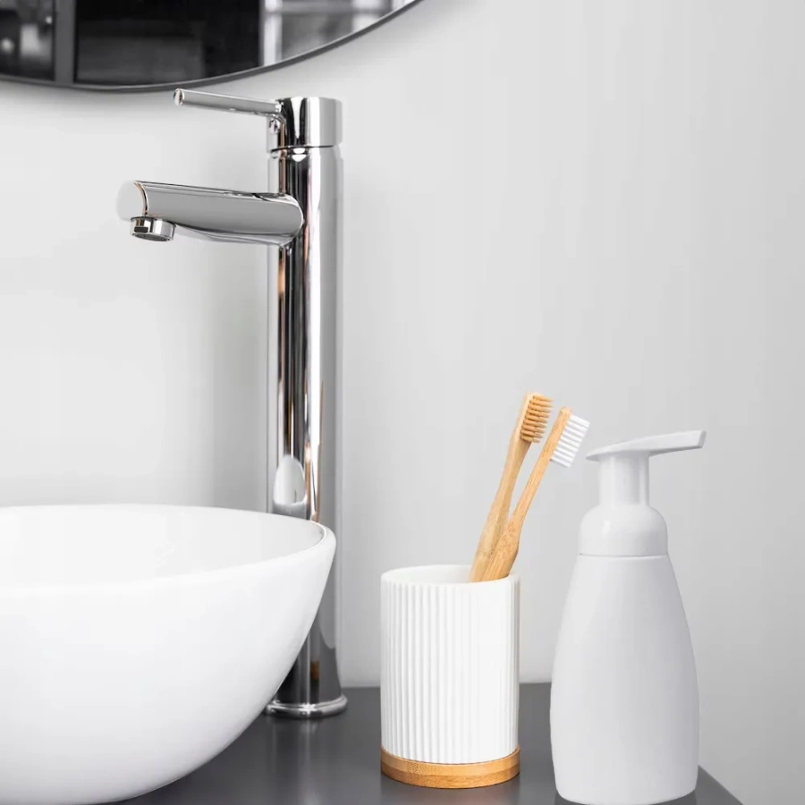 Dozownik spieniający butelka pojemnik do płynów biały 300 ml