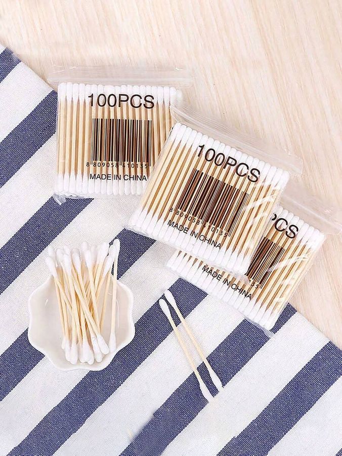 Patyczki higieniczne do czyszczenia uszu 1200 sztuk