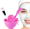 Zestaw do mieszania oraz nakładania maseczek różowy