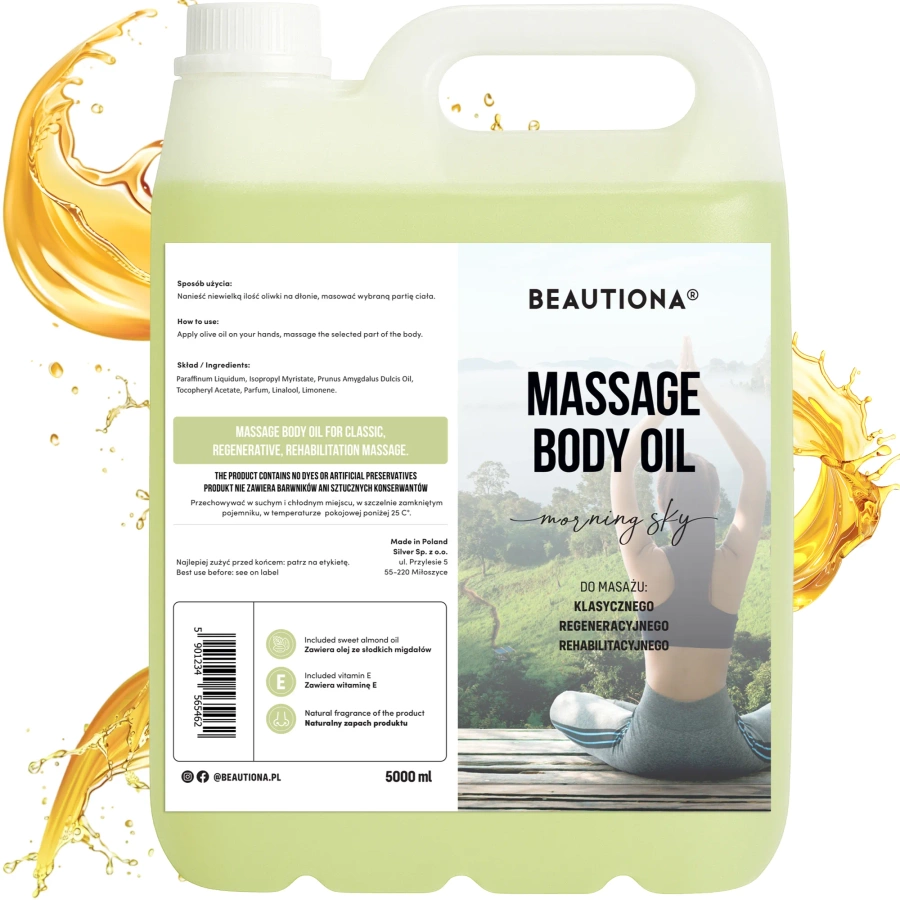 Oliwka olejek do masażu ciała Morning Sky 5000 ml