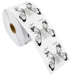 Szablony do przedłużania paznokci- motylki 500szt